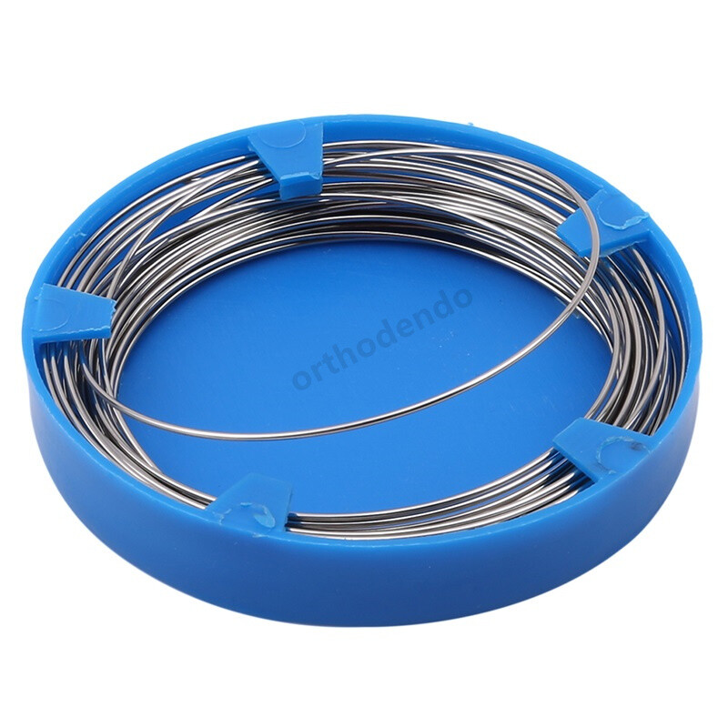 Dental Orthodontic Stainless Steel Wire 0.5 0.6 0.7 0.8 0.9 1.0 1.2 1.4 1.6 1.8