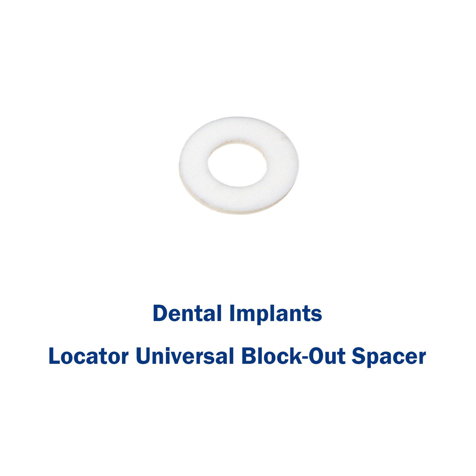 Locator Retention Caps Core Tool Kit Novaloc Peek Inserts for Dental Overdenture