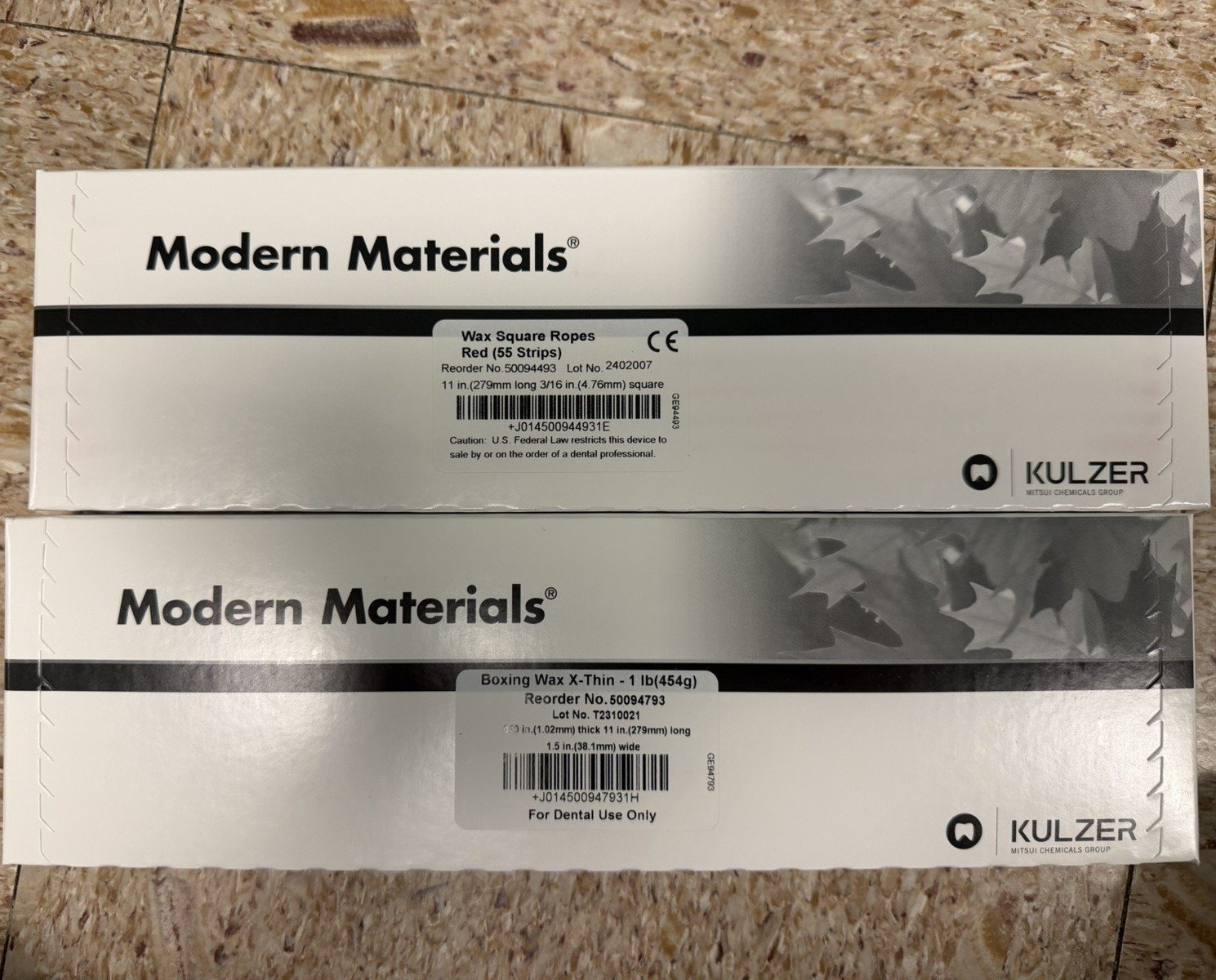 Kulzer Modern Materials Boxing Wax X-Trim 94693 1 lb (454 g) Dental Lab