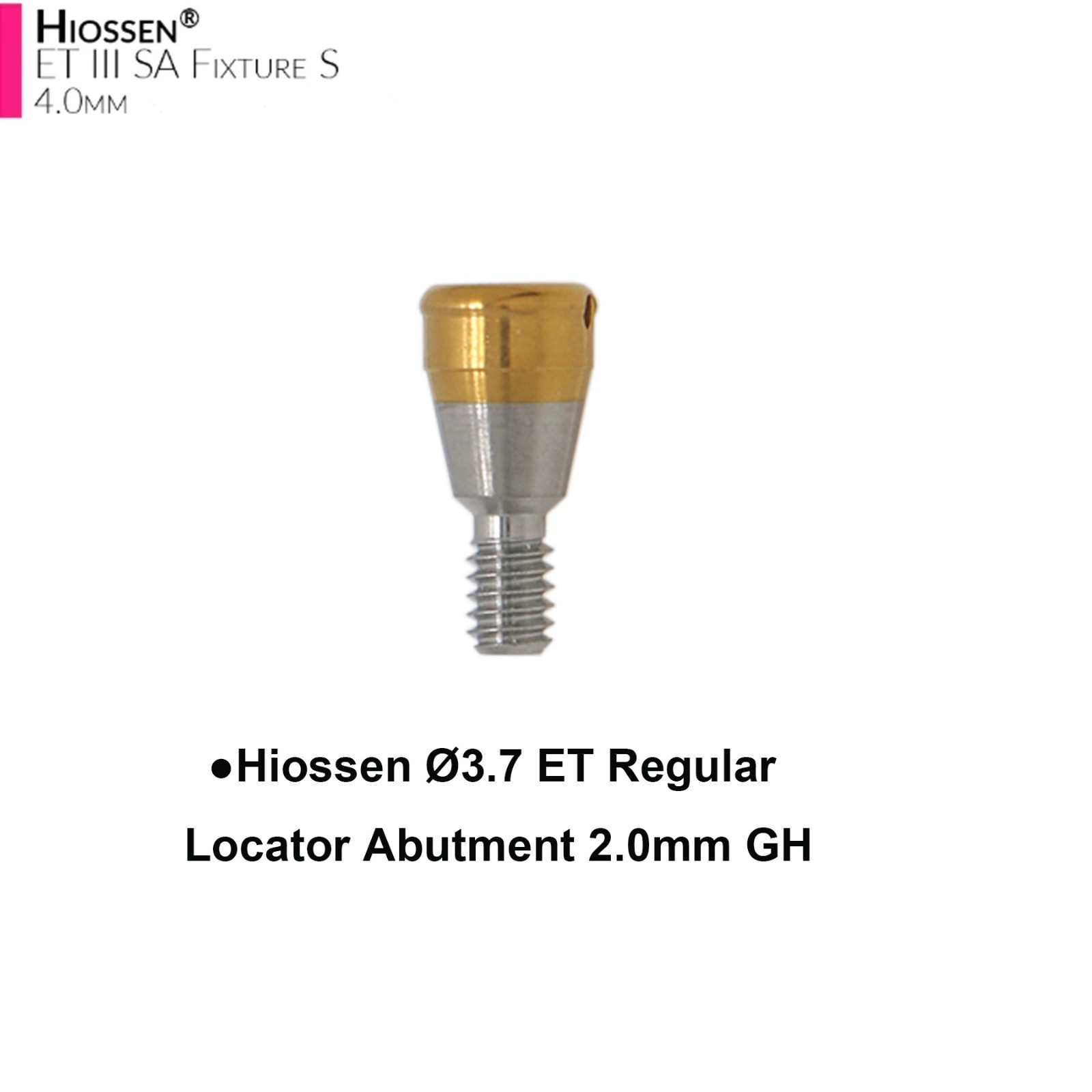 US Implant HIOSSEN ET Mini/Regular Locator Overdenture Abutment Male Cap Tool