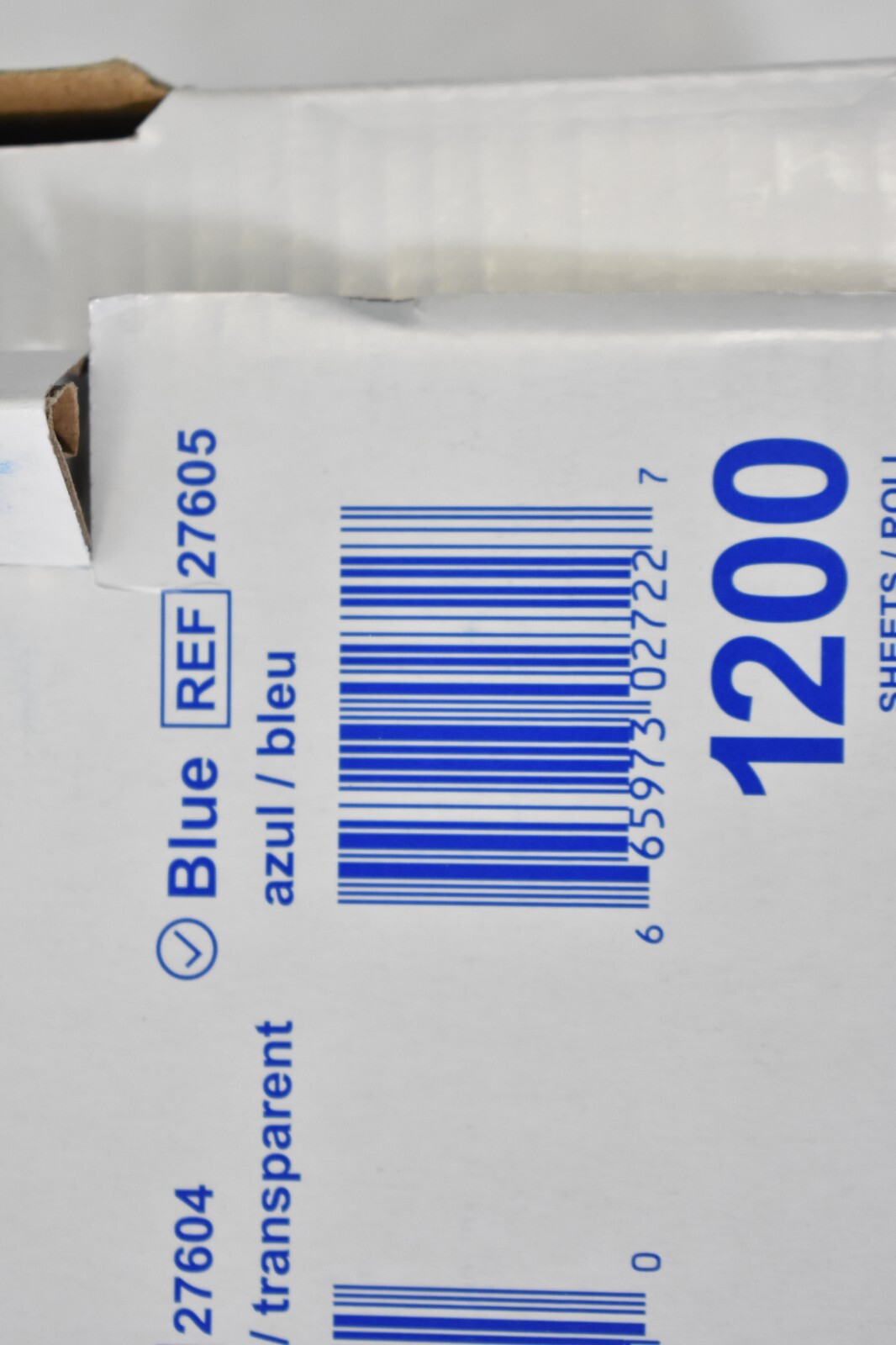 Dukal Barrier Film 4″ x 6″ Perforated Sheets Blue Non Stick 1200 Sheets 27605