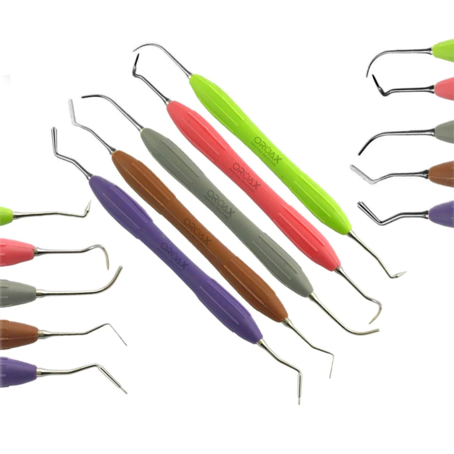 13Pcs Dental Composite Filling Instruments Setup – Silicone Ergonomic Handles