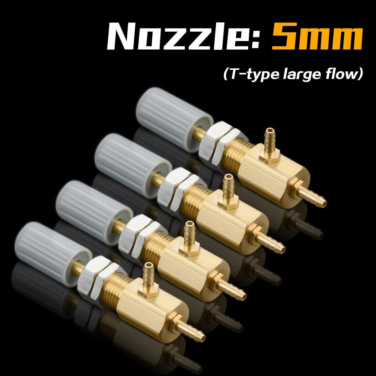 4Pcs/6Pcs Dental Regulator Control Water Valve T-Shape 5mm for Dental Chair