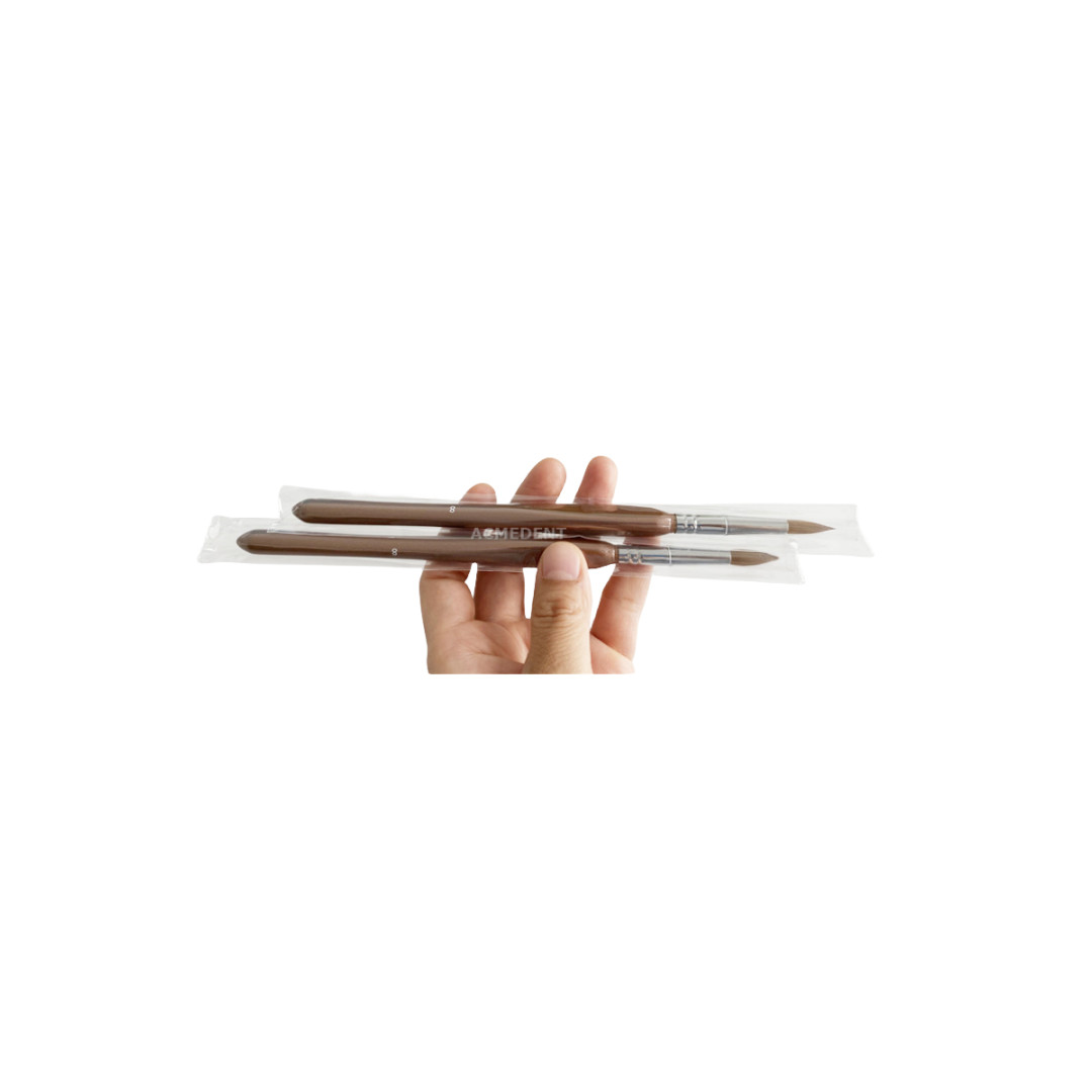 Dental Sable Hair Brush Pen Porcelain Brushes Thin Bold InLab Ceramco Noritake
