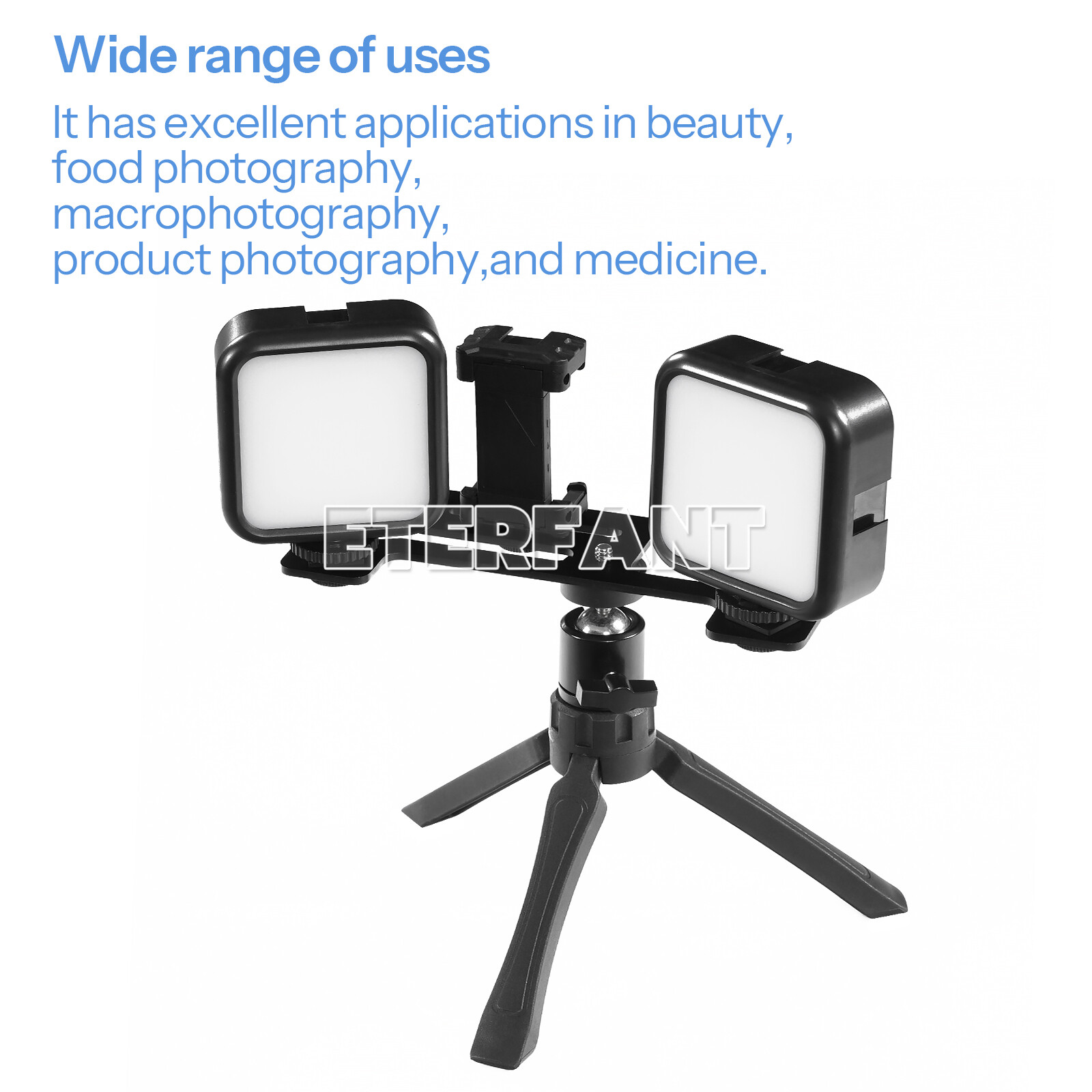 ETERFANT Dental LED Flash Photography Oral Cell Phone Camera Fill Light Tool