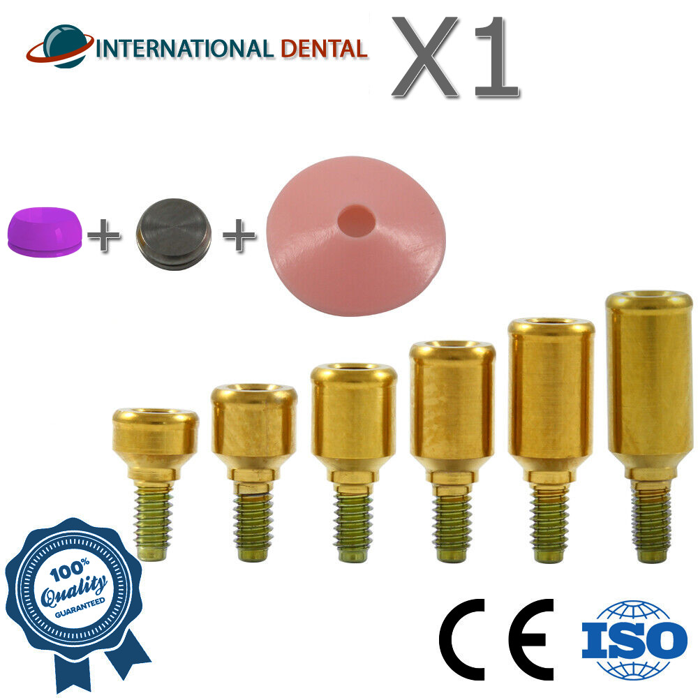 Lokator Attachment Titanium Rigid Set Int Hex 2.42mm Dental Dentistry Lab Tool