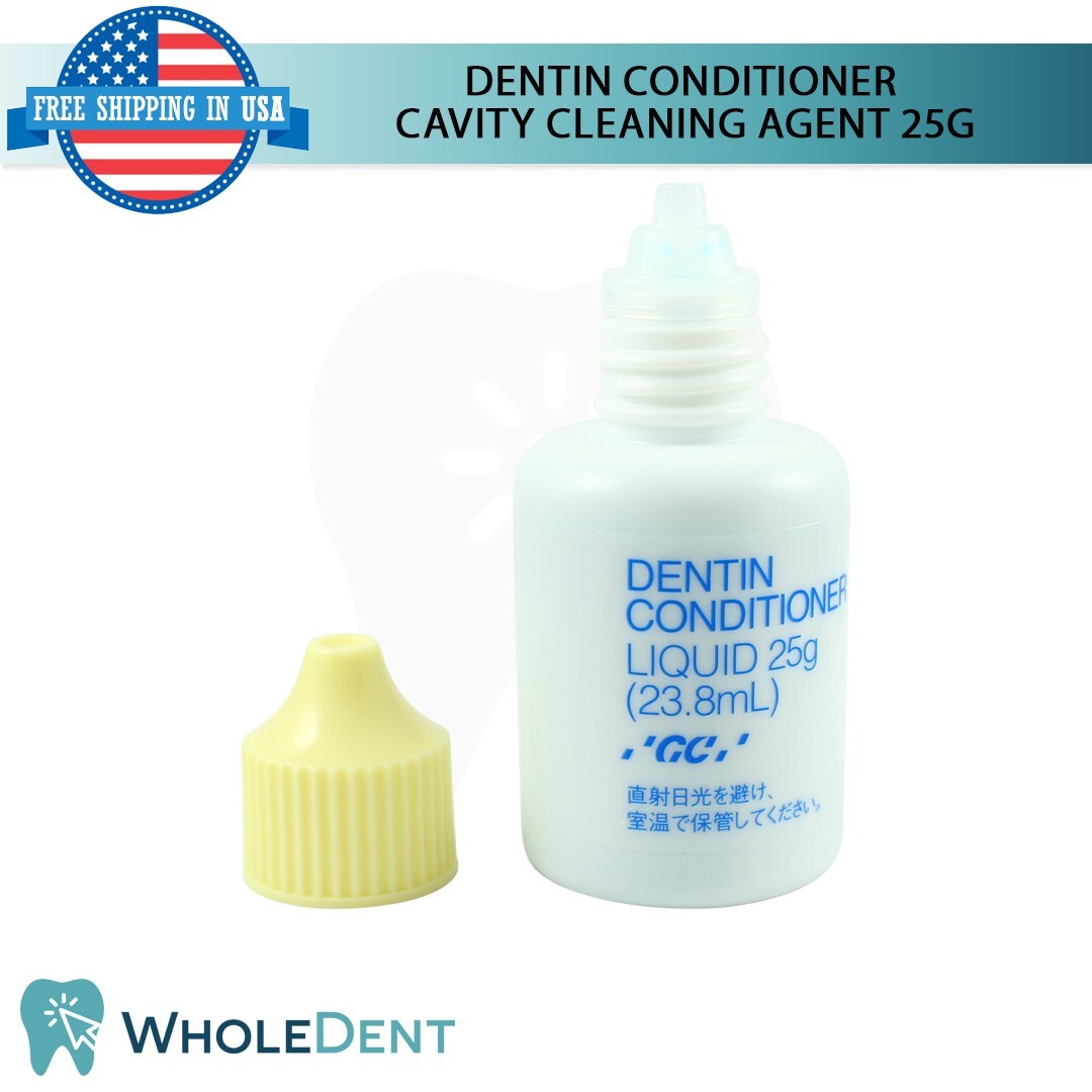 GC Dental Dentin Conditioner Cavity Restoration Restorative Cleaning Agent 25g