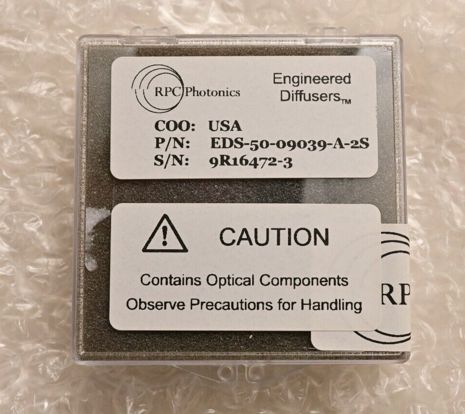RPC Photonics Viavi Solutions EDS-50-09039-A-2S Engineered Diffuser 2″ Square