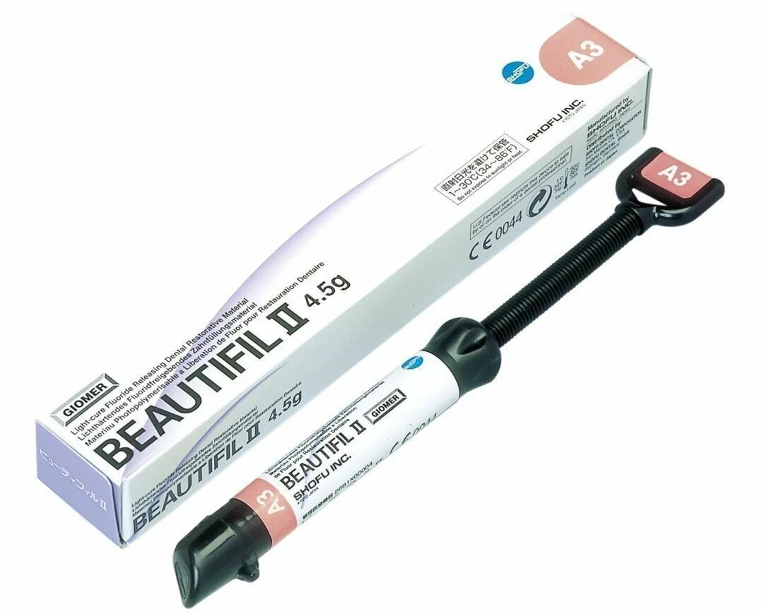 Shofu Japan Beautiful-II 4.5g Dental Composite Syringe A3