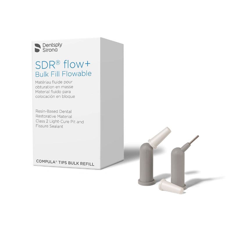 Dentsply 61C103P SureFil SDR Flow+ .25 Gm Compula Tips Univ 50/Pk EXP Jun 2027