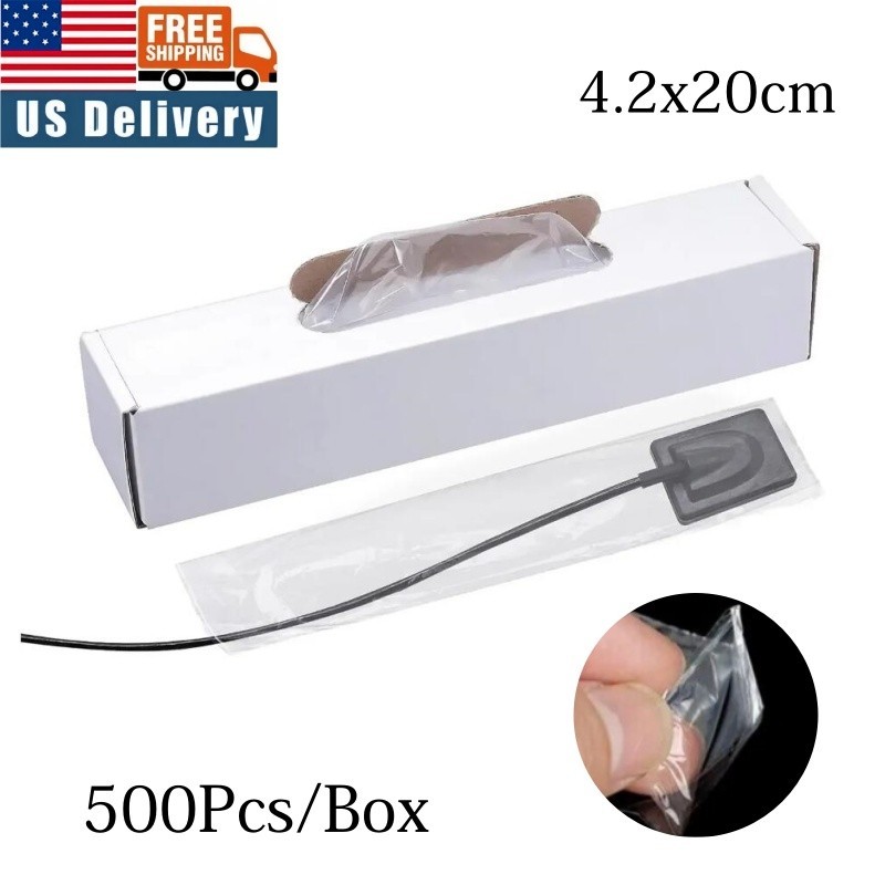 Dental X-Ray Sensor Sheath Digital Cover Bags Transparent Unit Accessories 500