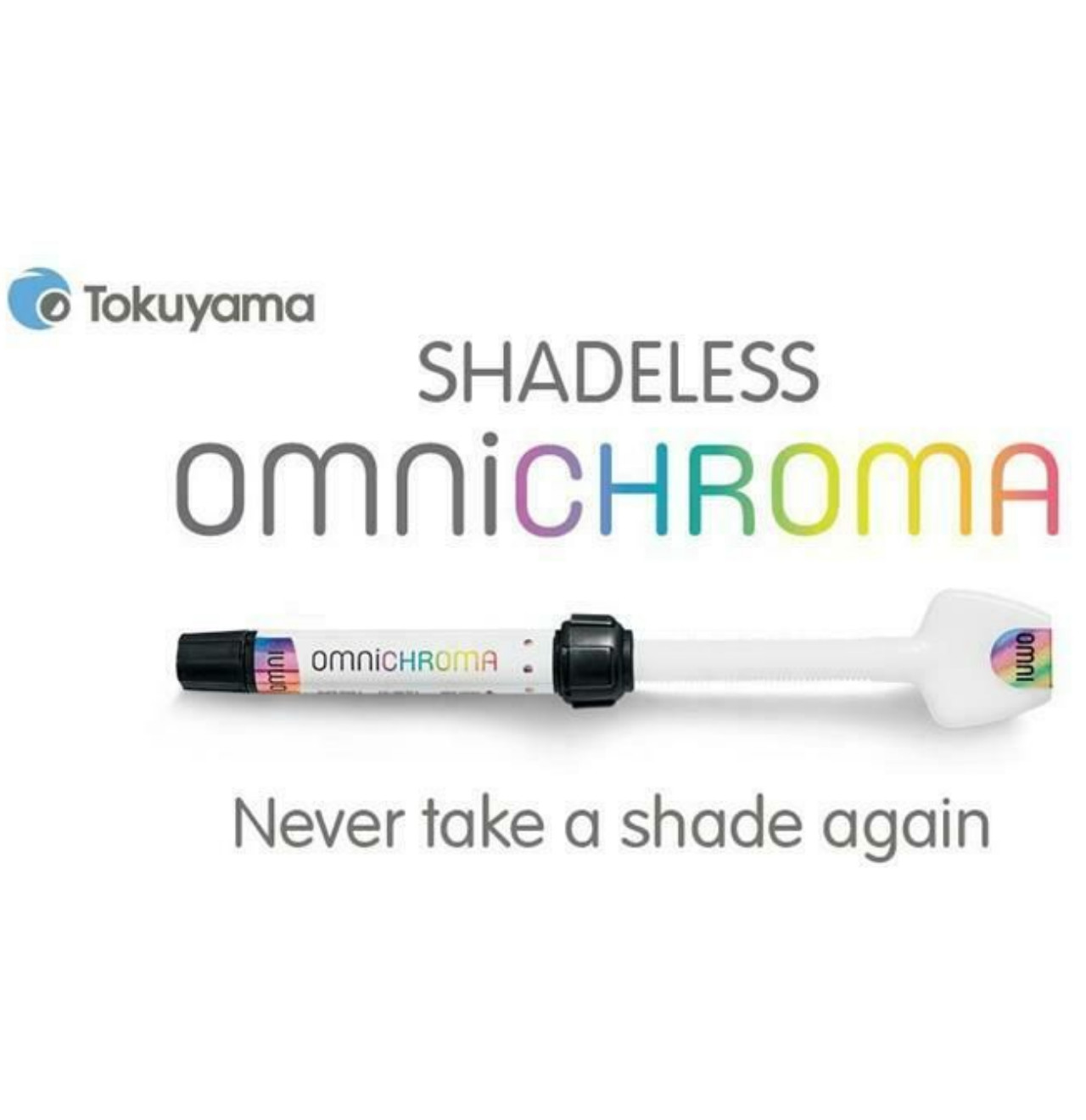 Tokuyama 1 Shade Resin Based Composite Omnichroma & Blocker (4gm each) Free Ship