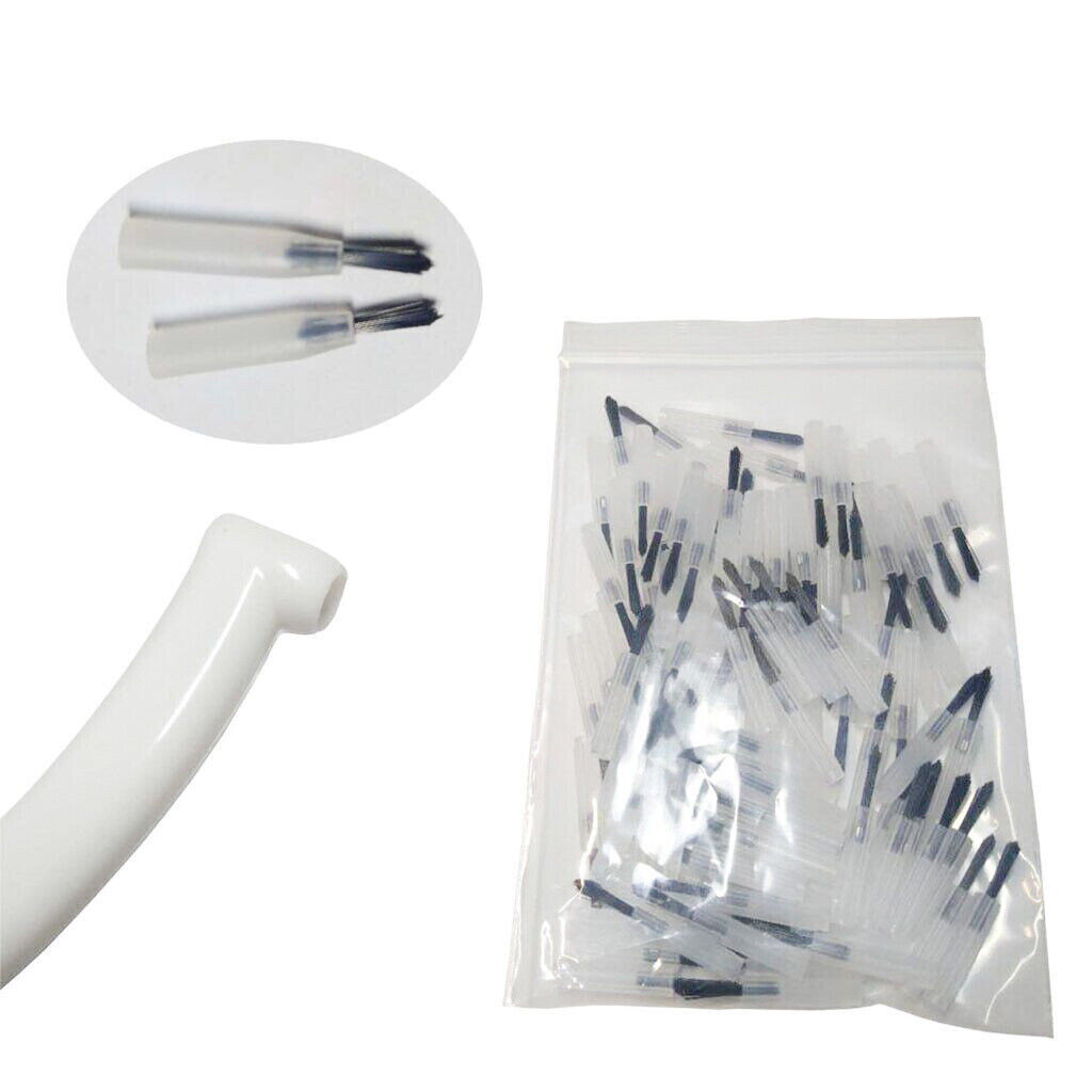 Dental Micro Brushes Composite Resin Disposable Mini Applicator Brush Tip Handle