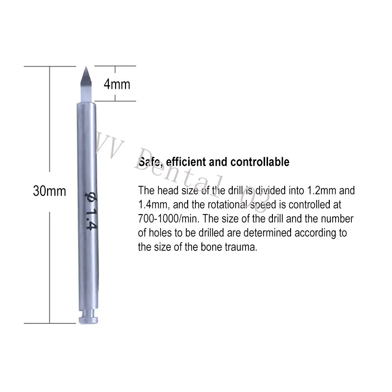 Dental Nutrient Drills GBR Drilling Promote Bone Growing Nourish Implant Holes