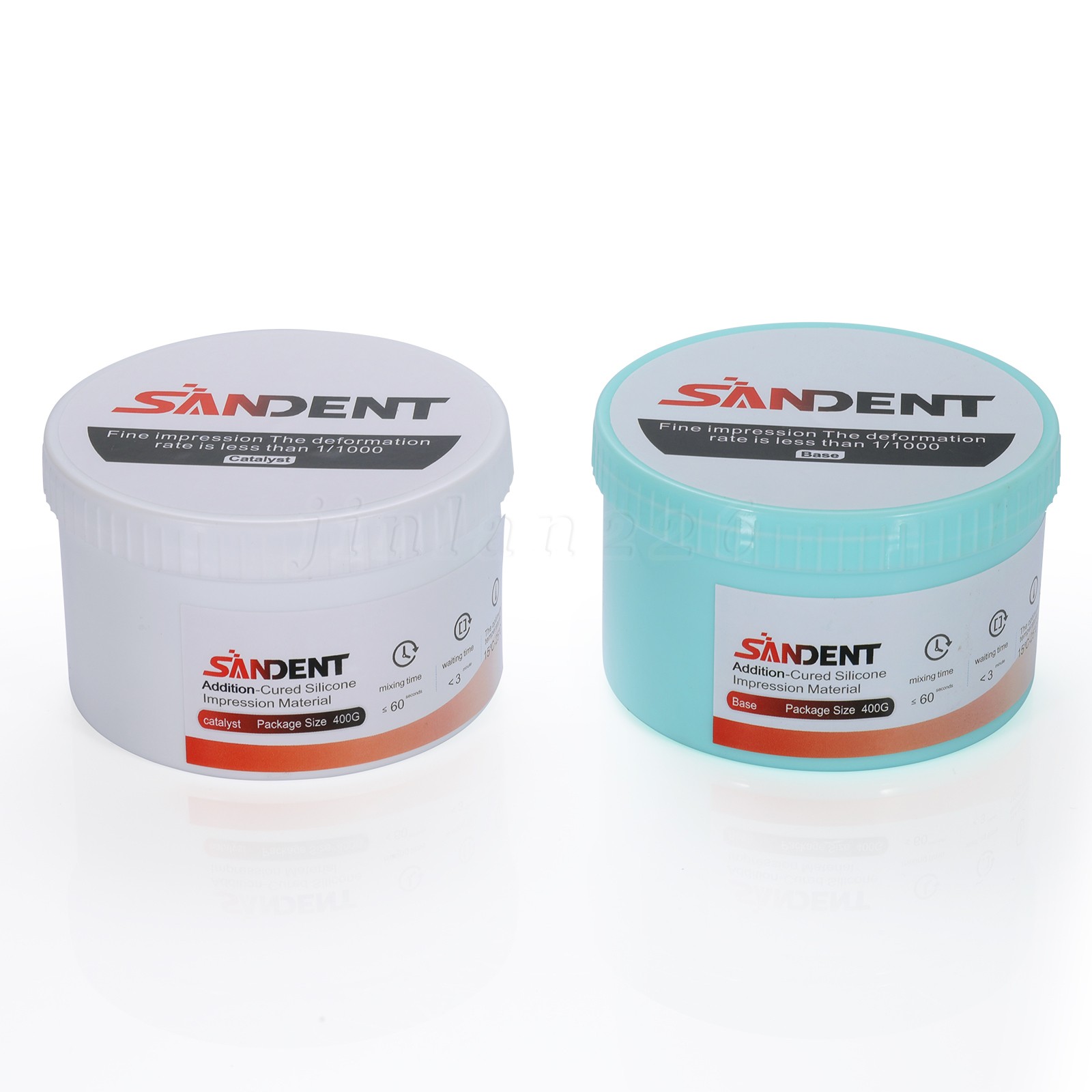 VPS Putty Fast Set, 400g Base & Catalyst, Regular Set PVS Impression USA