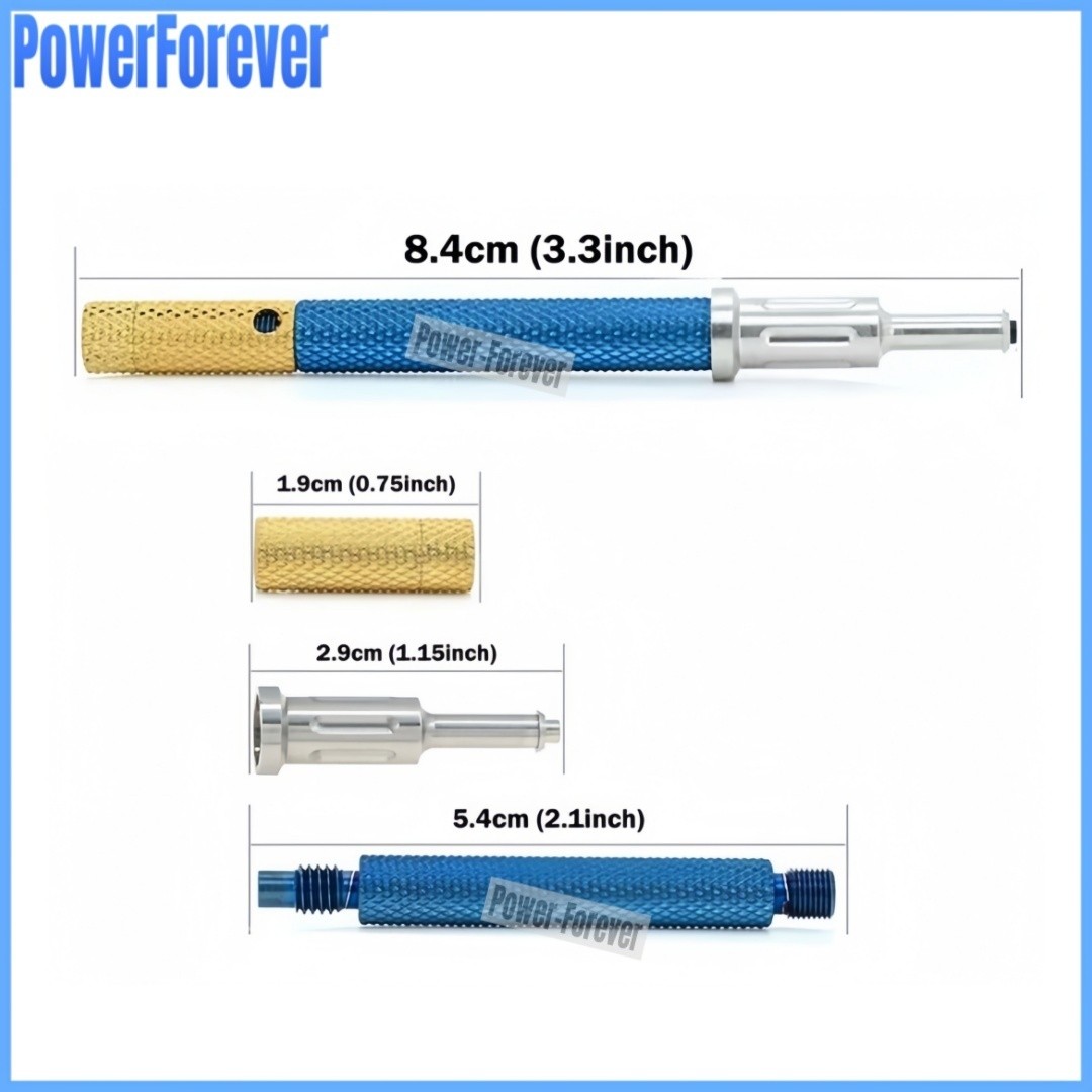 Dental 3-in-1 Locator Core Tool Universal Implant Insertion Extraction Tool Cap