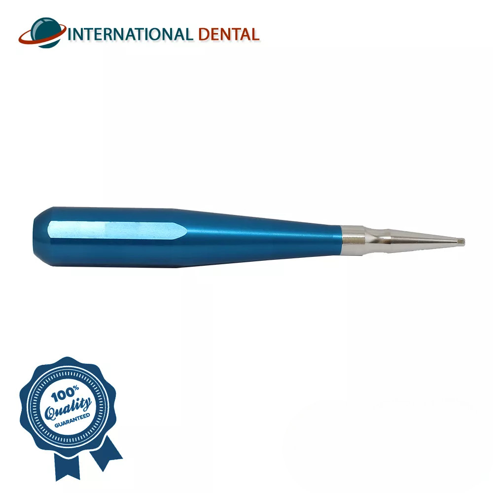 Long Hand Wrench Adapter For 2.42mm Hex Driver, Dental Fixture Tools SS