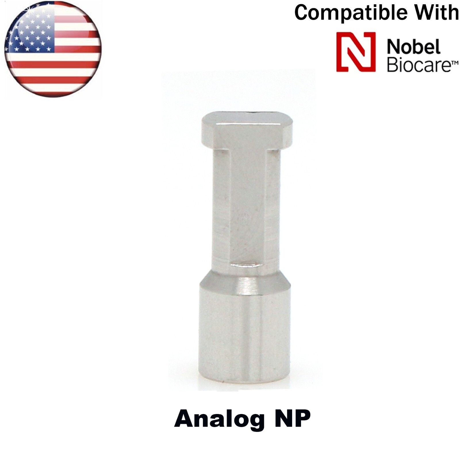 US Dental Lab Implant Analog Fit For Hiossen Osstem Nobel Biocare Straumann ITI