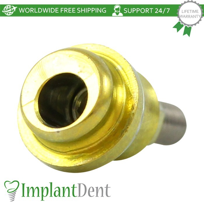 5x Angulated 30° Lokator Titanium Attachment Dental Int Hex Connection 2.42mm