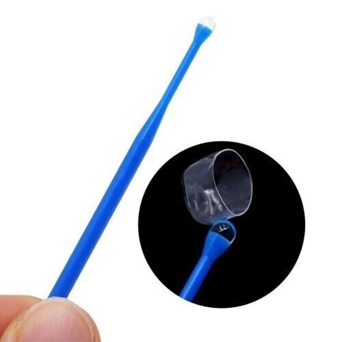 200pc Dental Bonding Stick Rod Restoration Veneer Crown Applicator Adhesive Tip