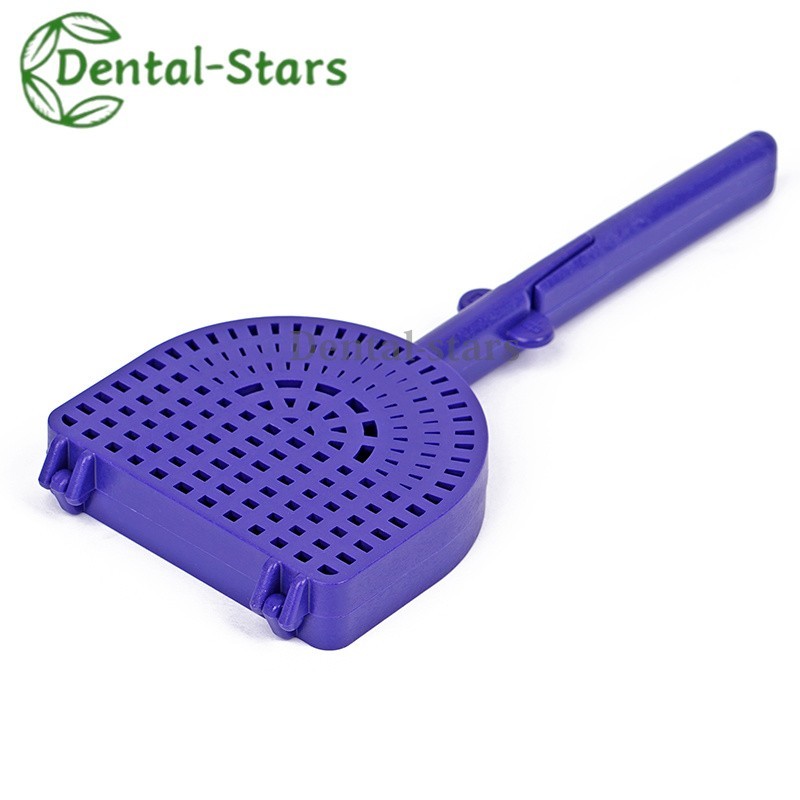 Dental Denture False Tooth Veneers Sieve Tooth Clean Collection Wash Racket Tray