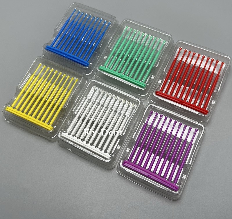 200pc Dental Bonding Stick Rod Restoration Veneer Crown Applicator Adhesive Tip