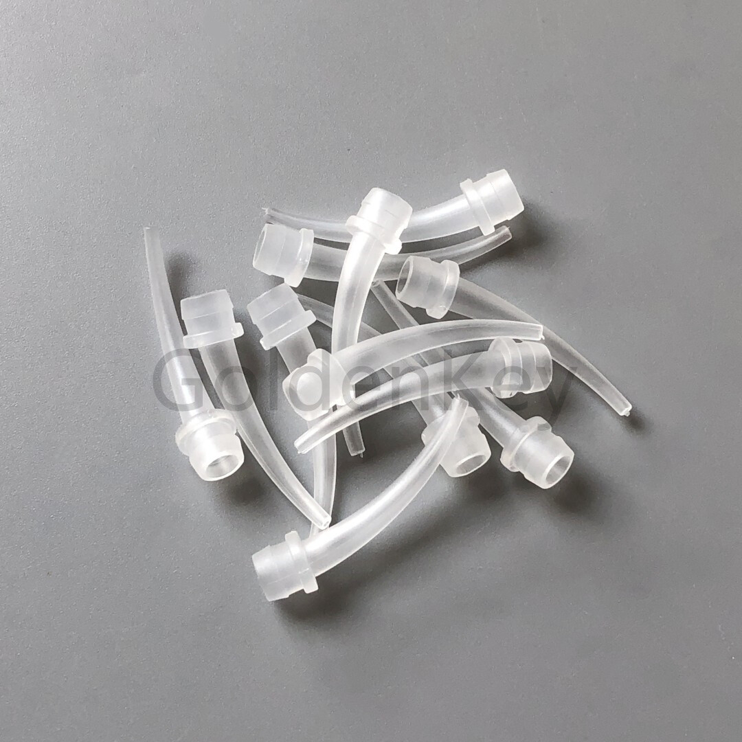 2Pack Dental Intra Oral Impression Mixing Tip Clear/Yellow Accurate Dispener Tip