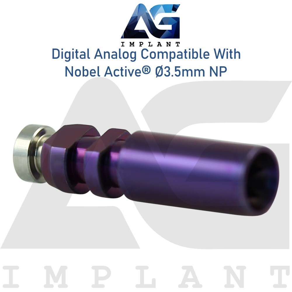 5 Dental Digital Analog 3.5mm NP Compatible Nobel Active® Conical Connection