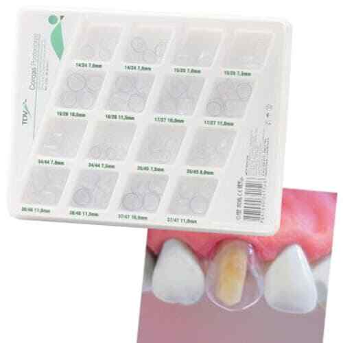 TDV Crowns Adults – 64 Transparent Anterior Crowns