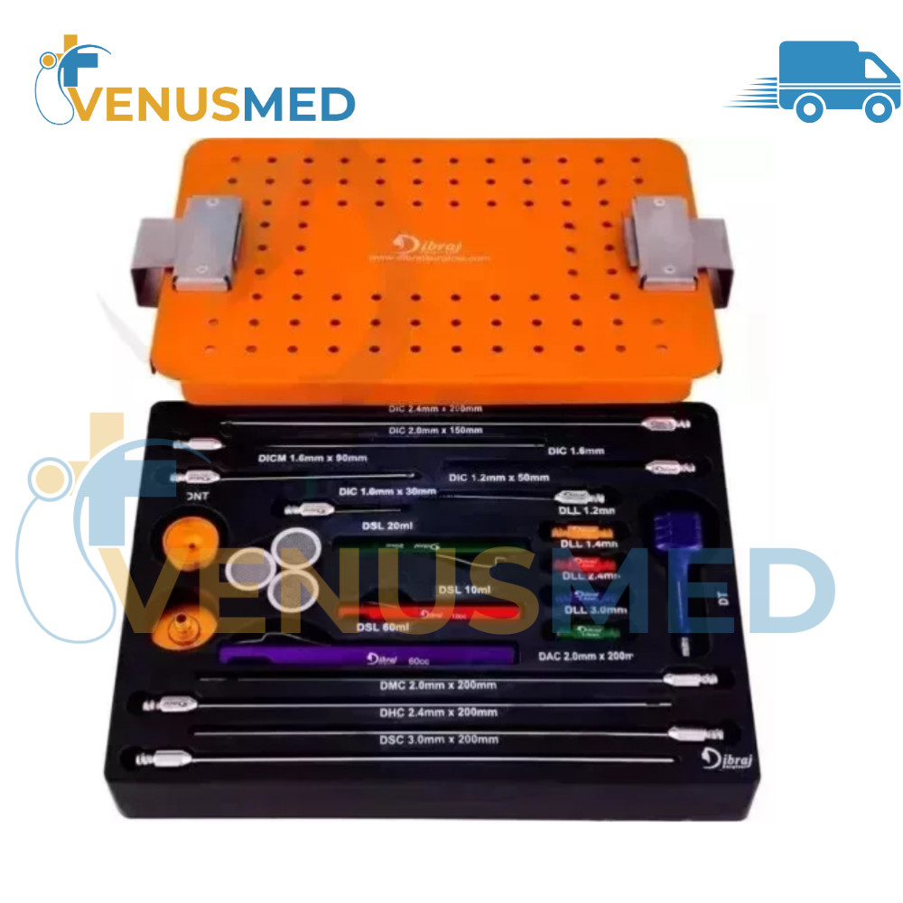 Full Body Liposuction Cannula Set Complete Set Plastic Surgery Instruments