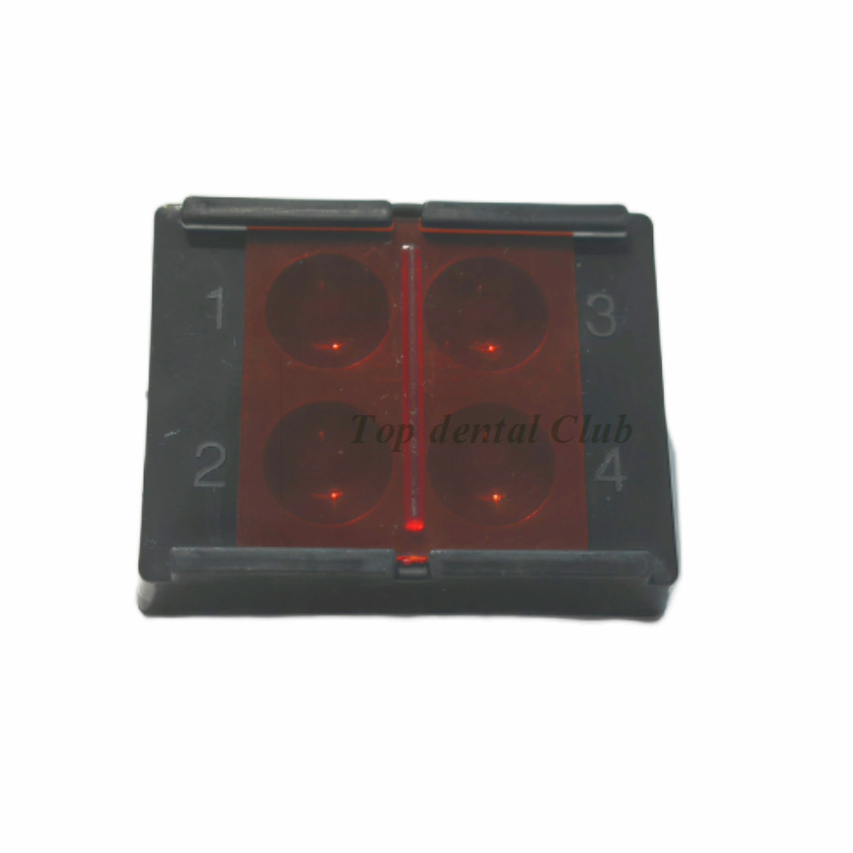 Dental Mixing Well Adhesive Storage Ambient Light Blocking Lid Liquid Protector