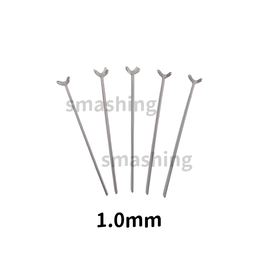 Dental Ball Retainer J Clasp Oblique 0.8/0.9/1.0 Y-Type Ortho Scheu Style