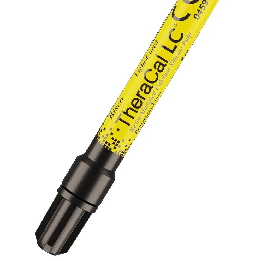 Bisco TheraCal LC Light Cure Cavity Liner Syringe Calcium Silicate Dental Care