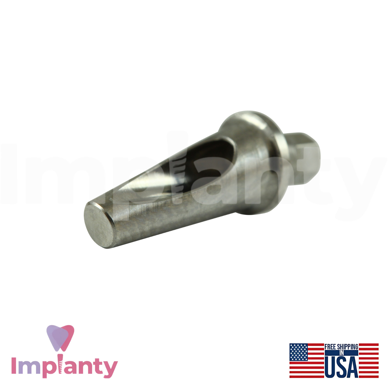 0sstemTS Compatible Mini Platform Angled Anatomic Dental Prosthetic 17°