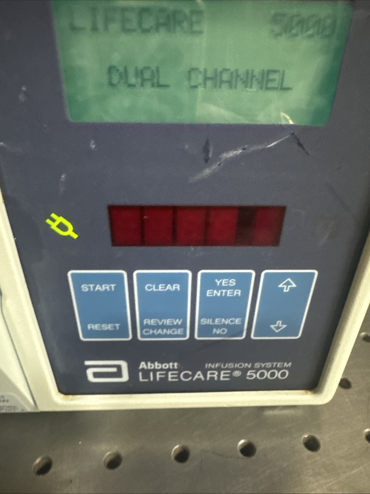 Abbott Lifecare 5000 Infusion System 1.6 Series Concurrent Flow Tested Working