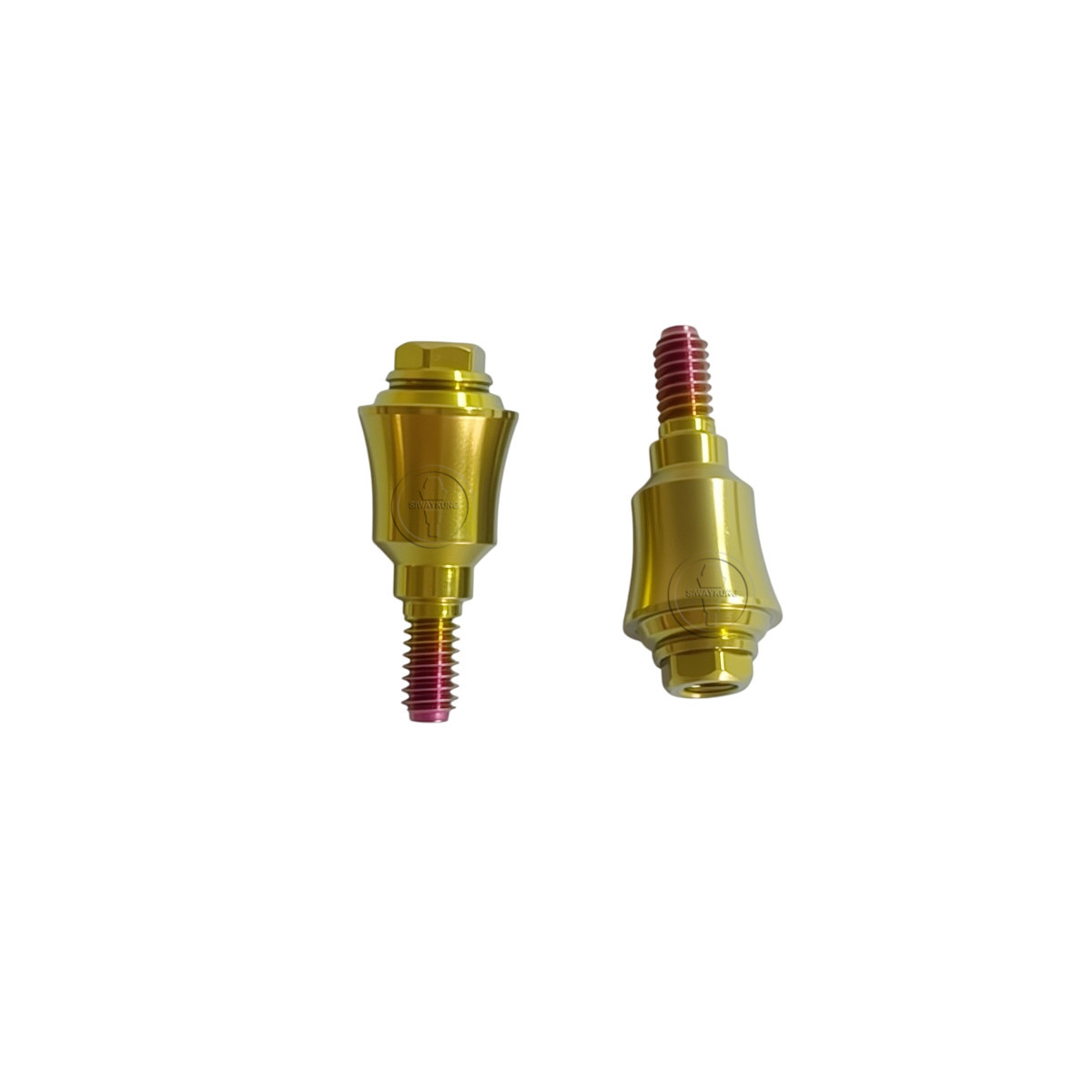 1 pcs Multi unit straight abutment fits to MIS Seven Platform GH 1/2/3/4mm