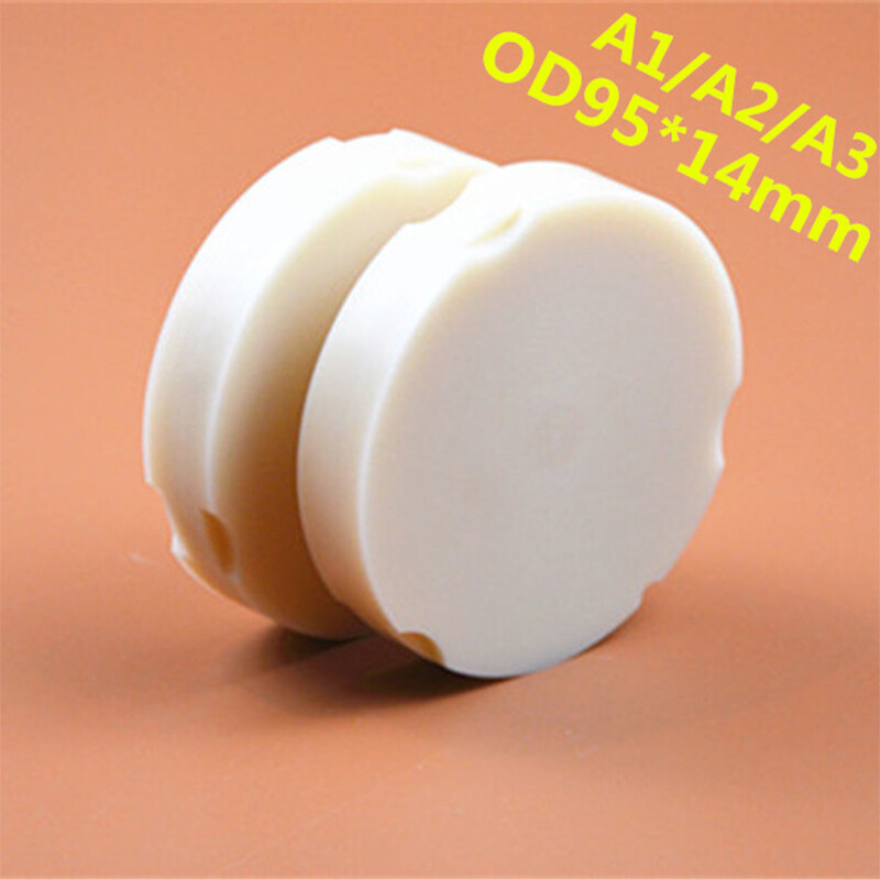 Monochromatic OD95mm ZirkonZahn CAD/CAM Milling System PMMA Blocks – 5 Pieces