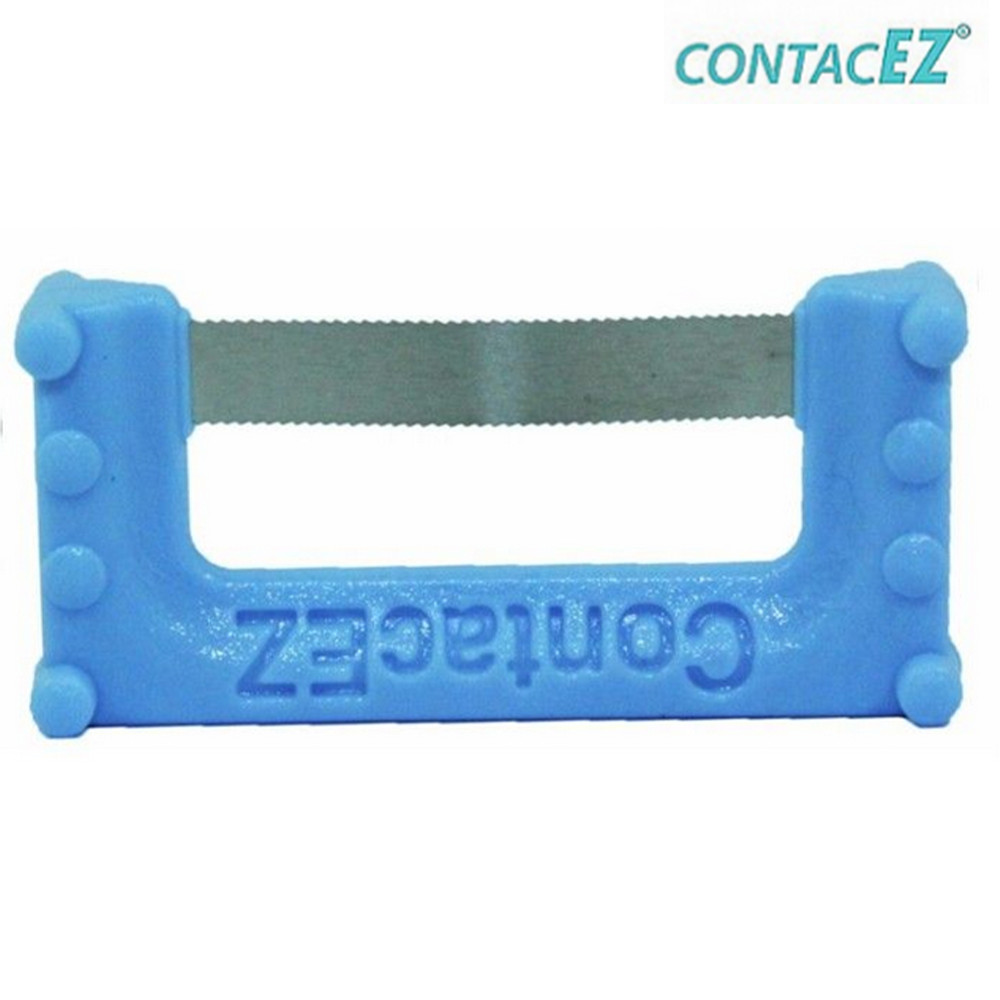 8pcs Dental ContacEZ Blue Restorative Strip Veneers Proximal Reduction 0.07mm