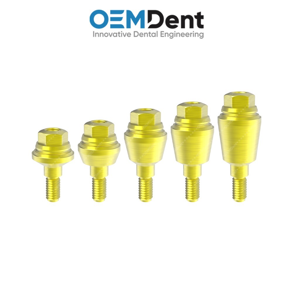 Dental Straight Multi Unit 1.4 Abutment Paltop® Compatible Int Hex 2.42mm