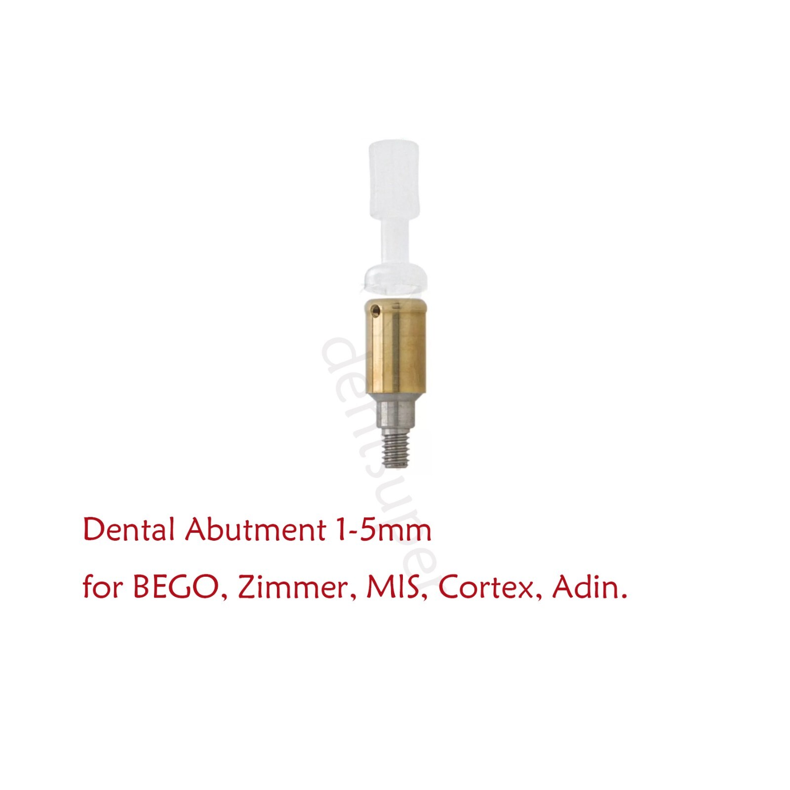 Dental for Zimmer 3.5mm Abutment Screwdriver Attachment fit Osstem Manual Driver