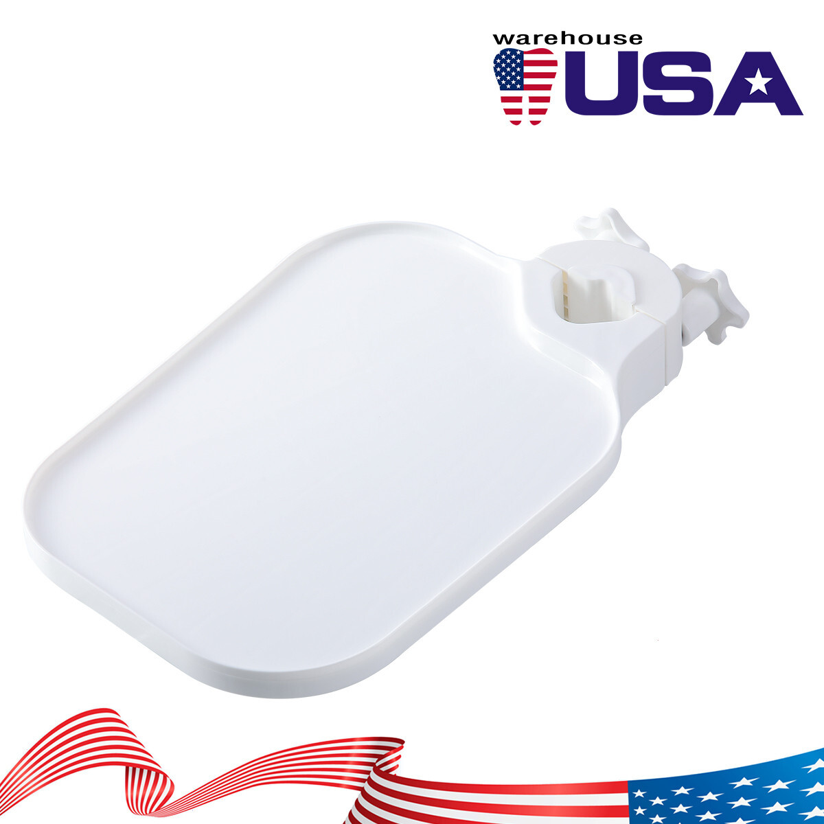 Dental Universal Utility Plastic Post Mounted Tray Table for Dental Chair Unit