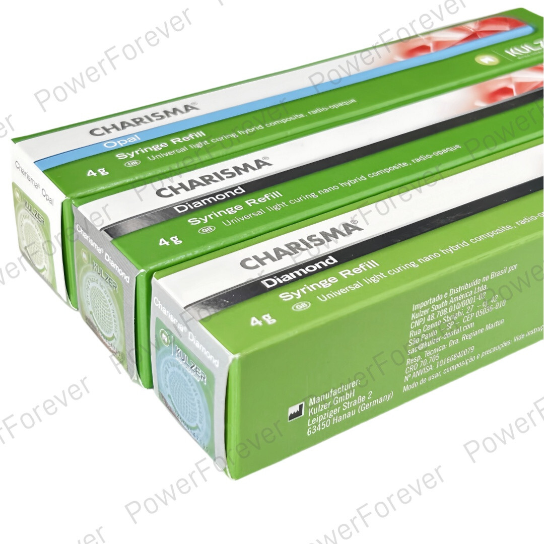 3Sizes Dental KULZER CHARISMA Composite Syringe Light Cure Resin OB/BL/BXL 4g/pc