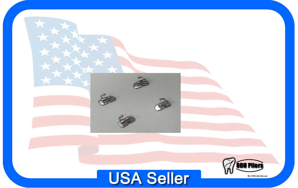 10 Kit x 4 / 1st MOLAR BUCCAL TUBE ROTH SINGLE FOR BONDING .022 SANDBLASTED TL12