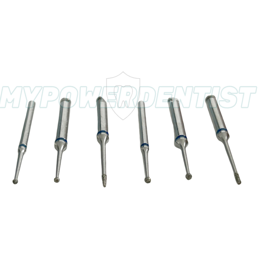 FG77006 Dental Pulpotomy Access Open Pulp Cavity Burs Less Invasive 6Pcs/Kit