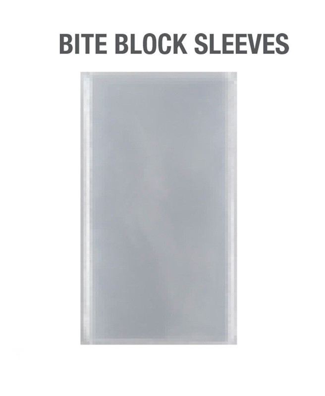 200pcs Dental Disposable Bite Block Sleeves cover 63*28MM