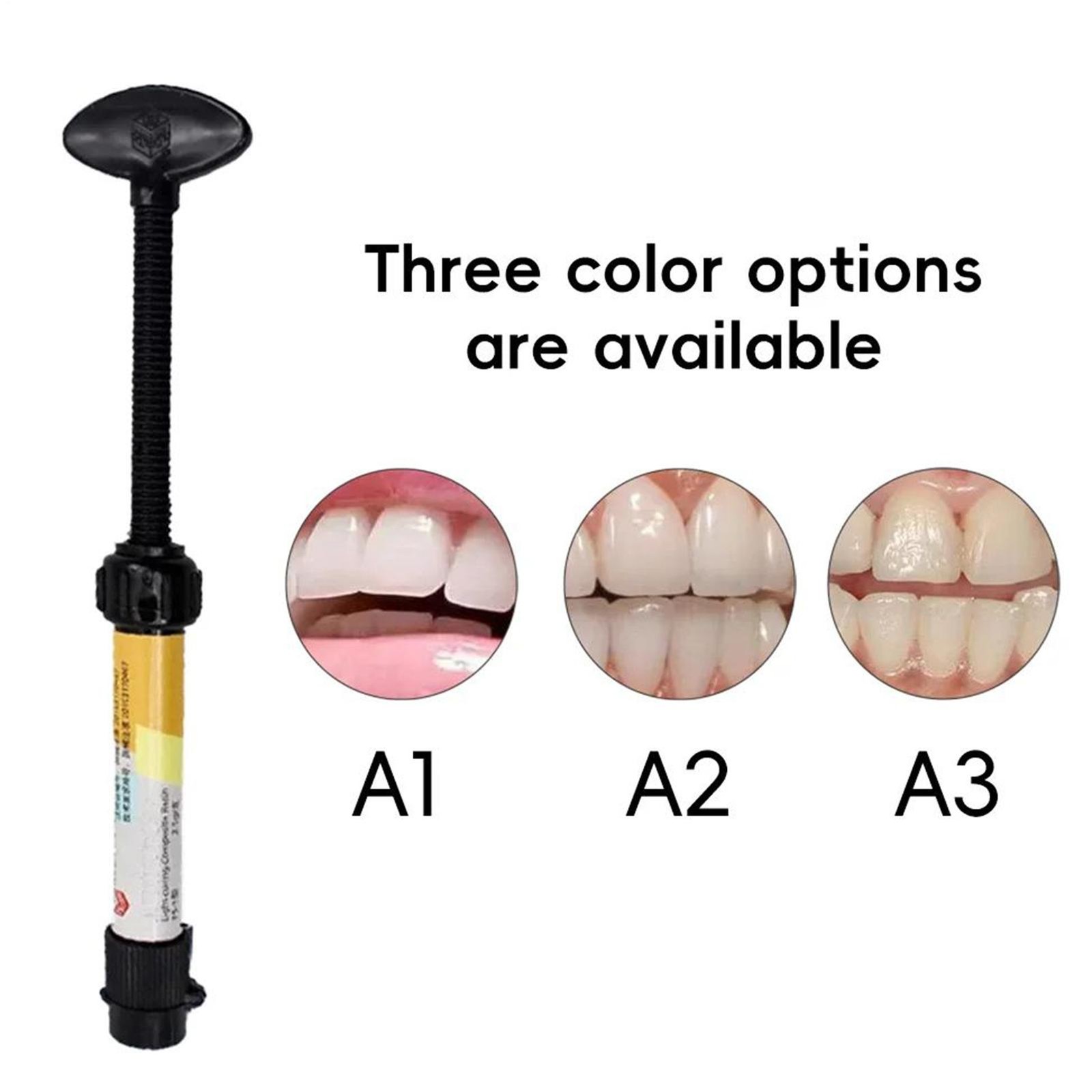 Supplement Syringe Tooth Filler Tooth Repair Resin Teeth Putty Bonding Glue