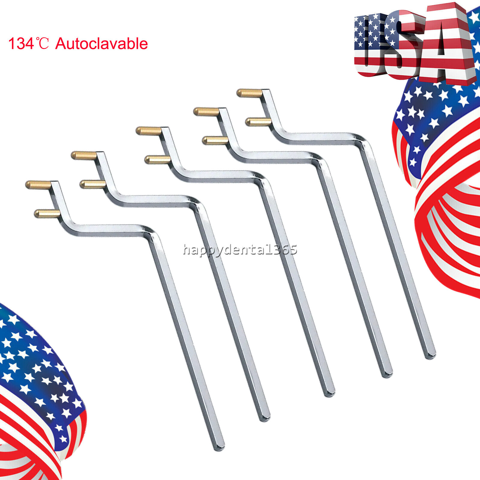 Dental X-Ray Bitewing Indicator Metal Bar Arm, Aiming Rings For XCP RINN Holder