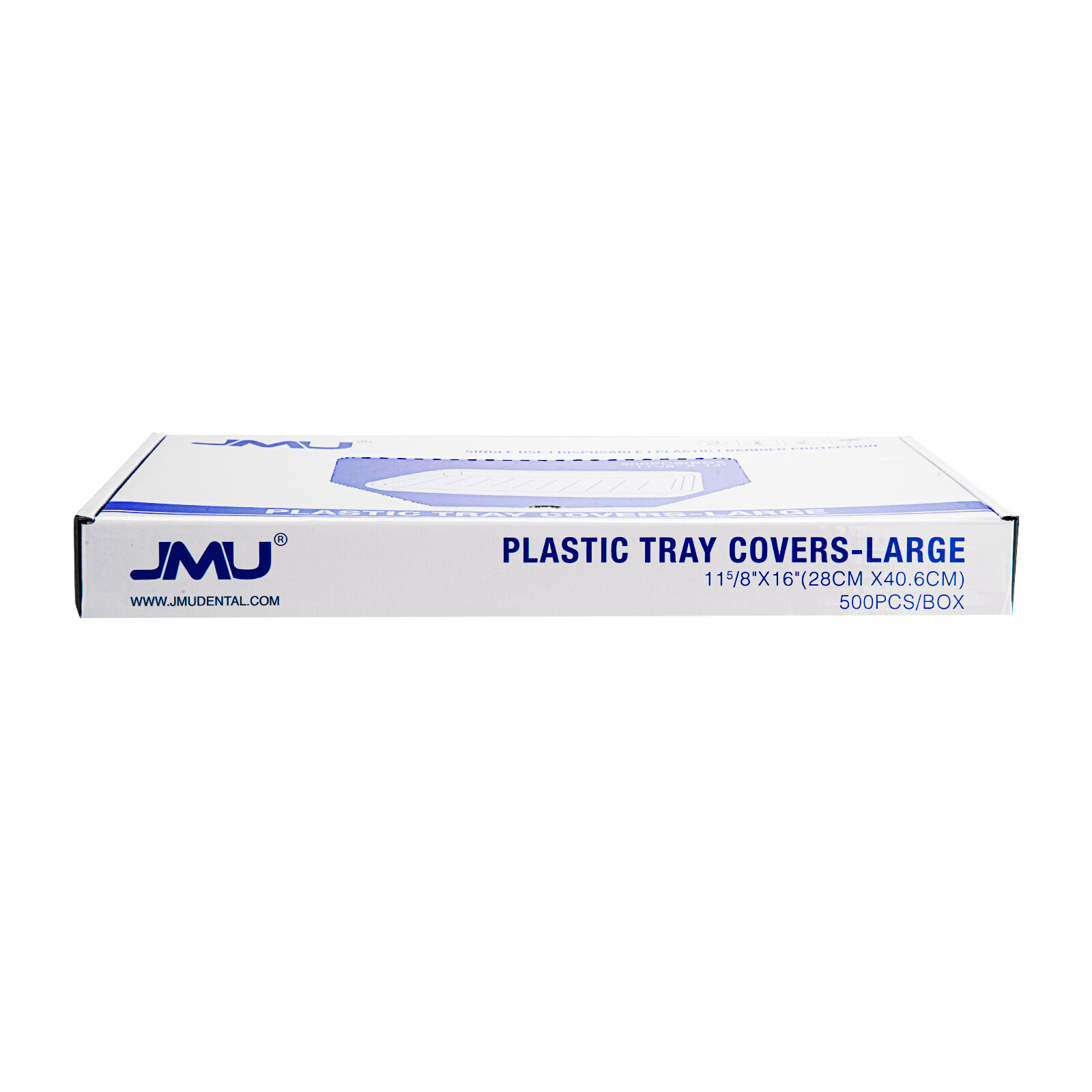 500/Box JMU Dental Plastic Tray Sleeve Cover Standard E Size 11-5/8 ” x 16 “