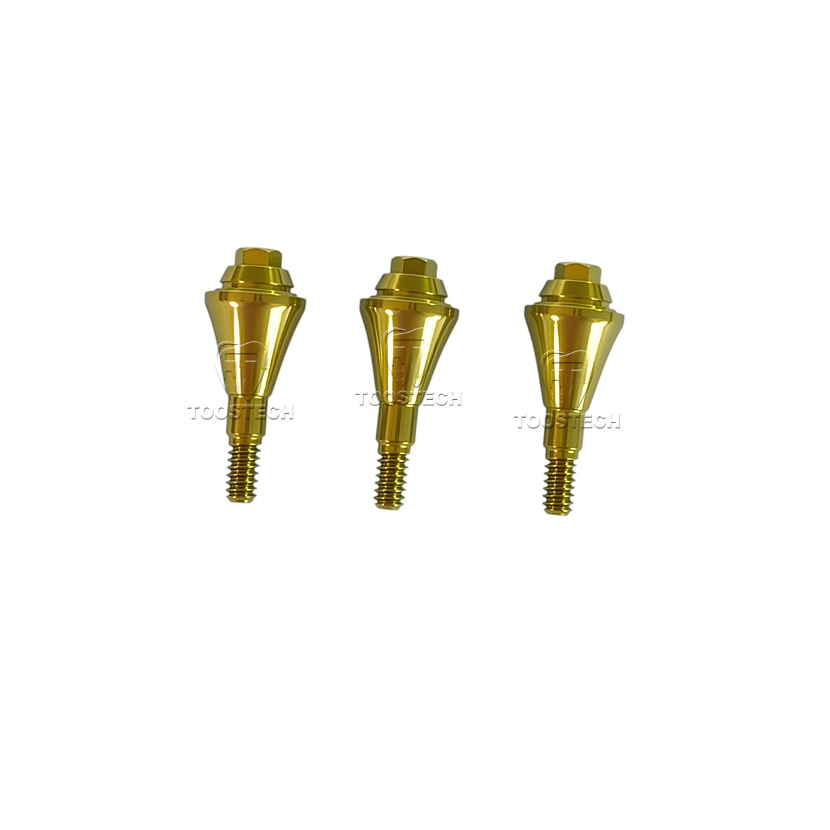 6pcs Multi unit straight abutment MU Abutment fits Megagen Blue diamond NC D4.8