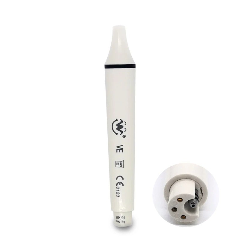Dental Ultrasonic Piezo Scaler Handpiece With LED Handpiece Fit EMS / Woodpecker
